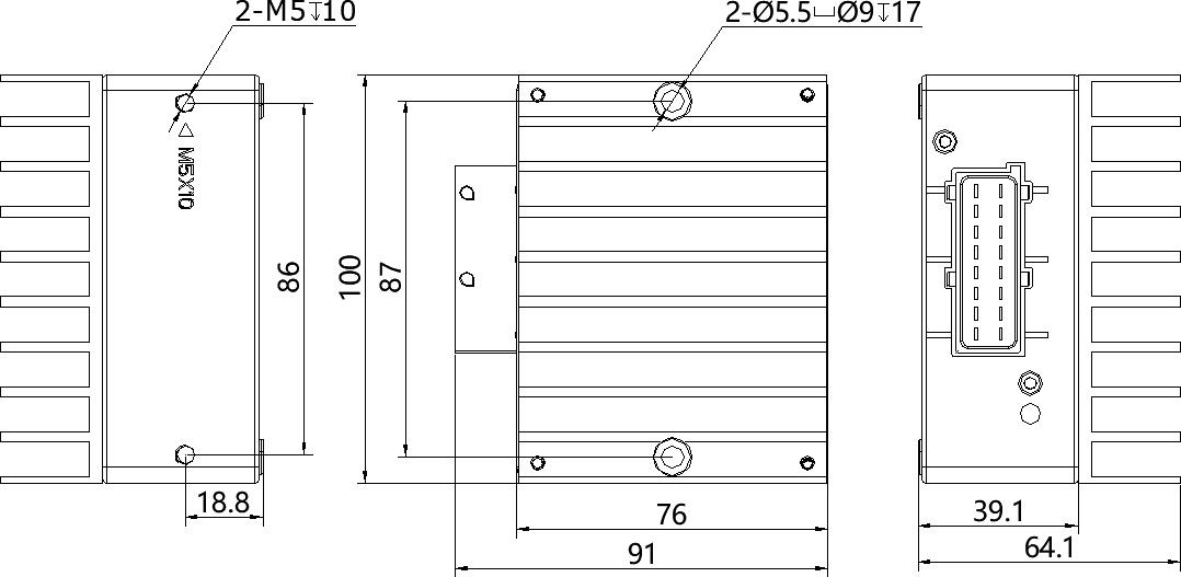 SPC-SDIO-0824 CAN I/O module