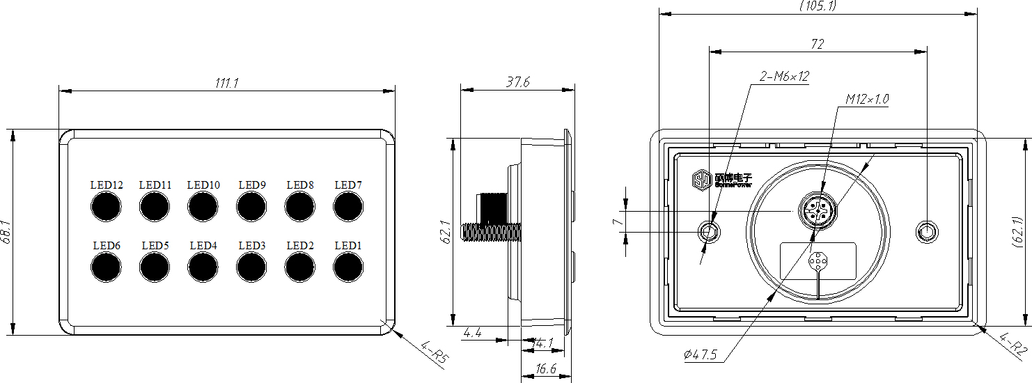 Keypad SPM-LEDP-C12