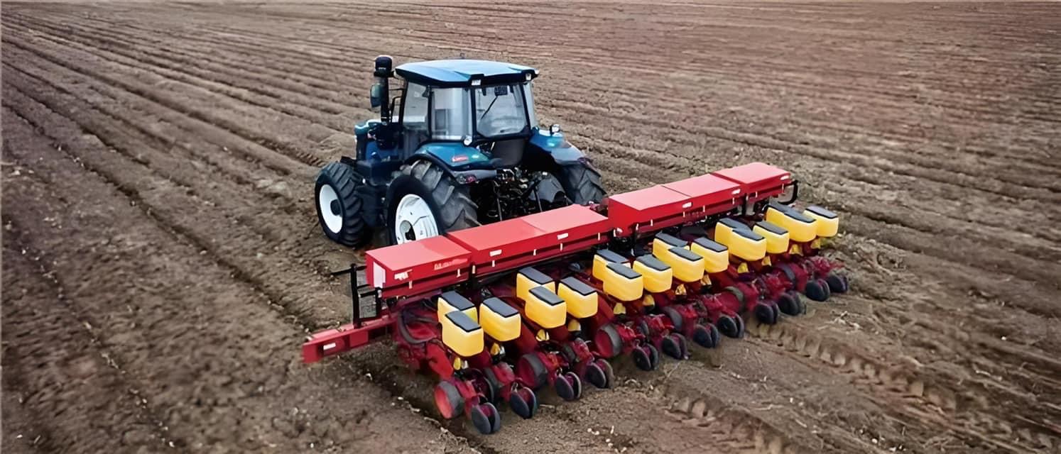 Precision Seeding Machine Control System: Powered by SonnePower' 7-Inch Display and Controller