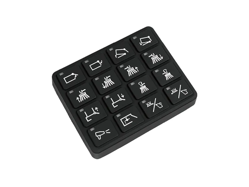 Construction machinery keypad SPM-KEYP-A16