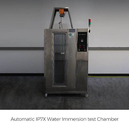 Automatic IP7X water immersion test chamber