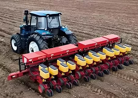 Precision Seeding Machine Control System: Powered by SonnePower' 7-Inch Display and Controller